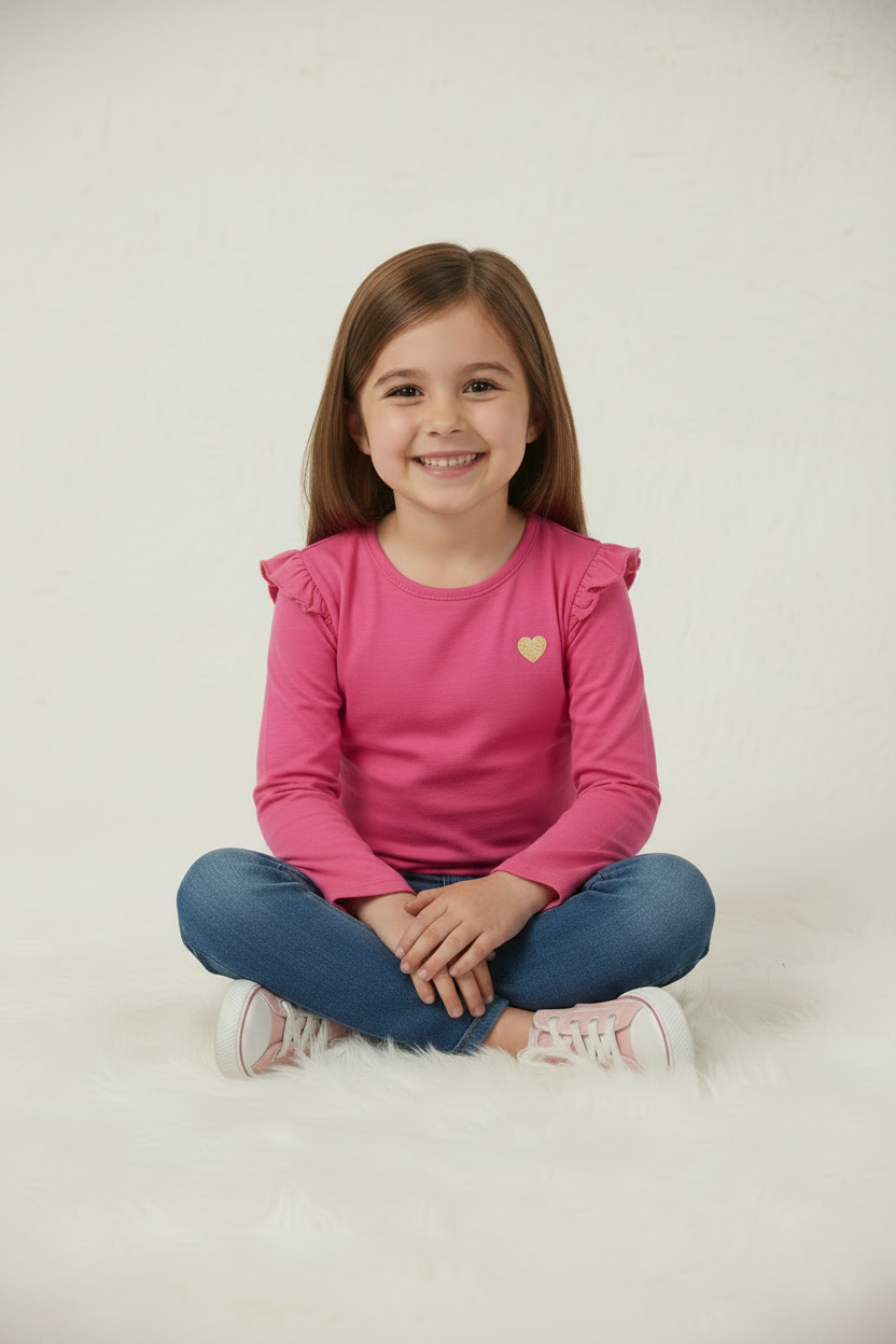 Pink Heart - Lifestyle Pose